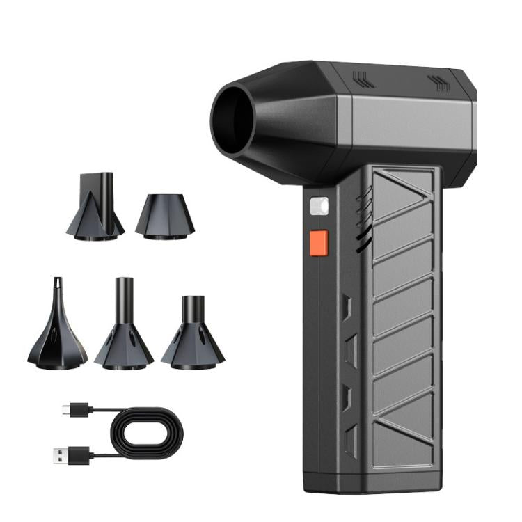 Brushless Turbine Motor Vacuum Blower High-Powered Powerhouse Fan - Black