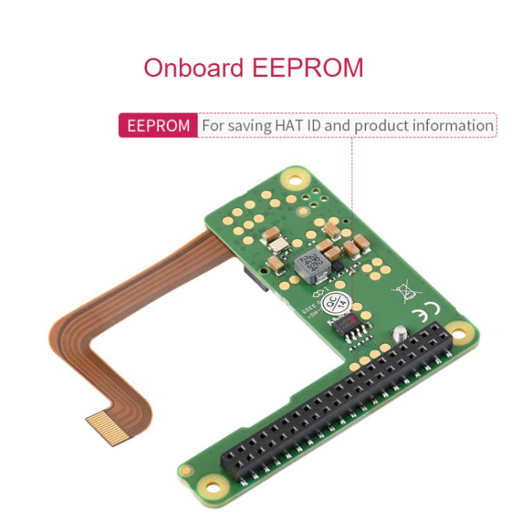WAVESHARE Raspberry Pi Original Pi5 PCIe to M.2 Interface Expansion Board Compact Version - 32665