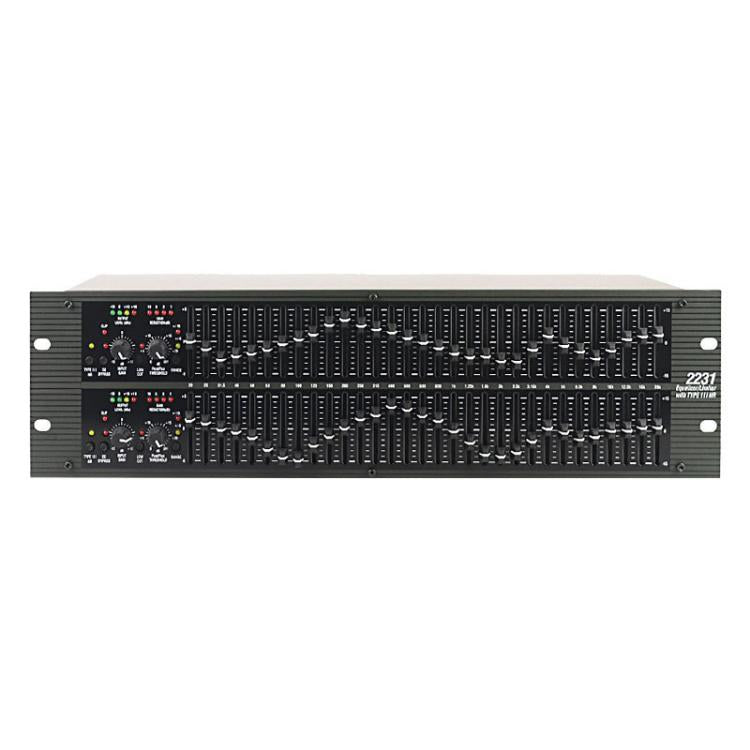 2231 Equalizer Anti-Feedback Audio Performance Stage Conference Effects Processor Noise Reduction Digital Processor EU Plug