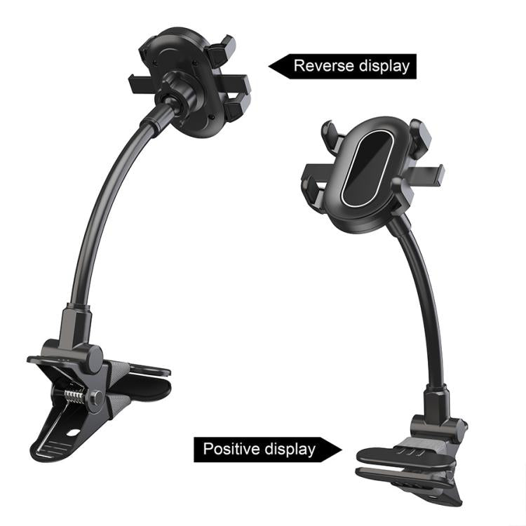 Universal Phone Holder For Recording Live Streaming Teaching Videos Of Guitar/Bass/Ukulele - Black