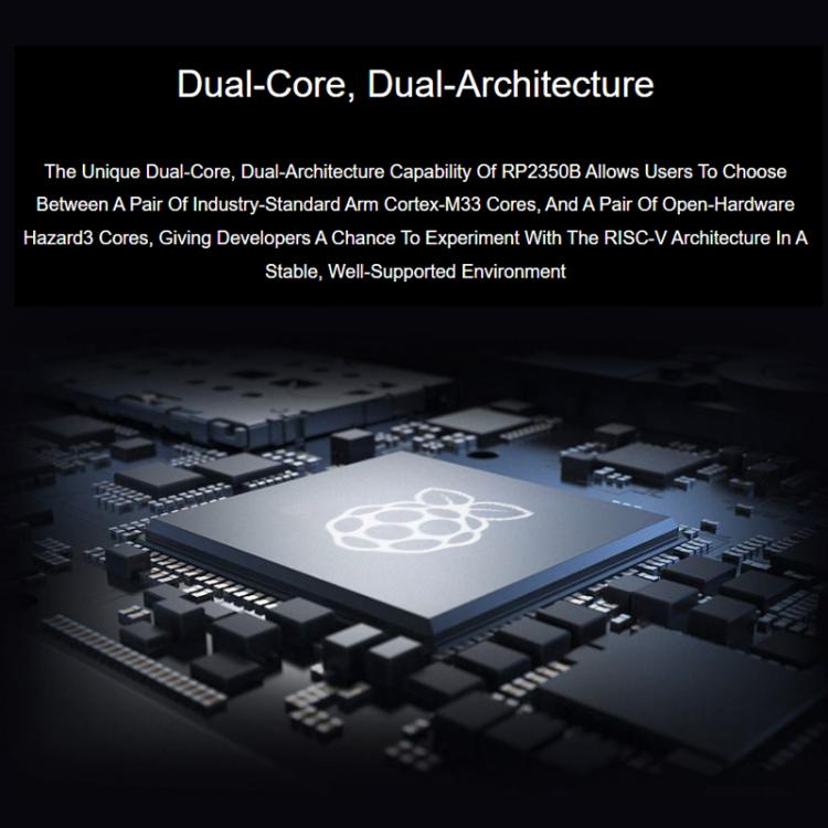 WAVESHARE RP2350 High-Performance Development Board 480 X 480 Resolution - With Touch Screen