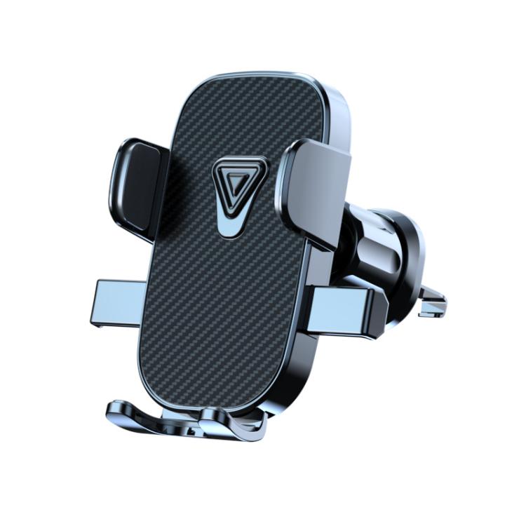 Car Navigation Phone Holder Air Vent Mount Fixing Bracket, Style: Textured Finish