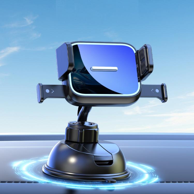Car Navigation Air Vent Horizontal Vertical Phone Holder - Mirror-finish Model + Suction Cup