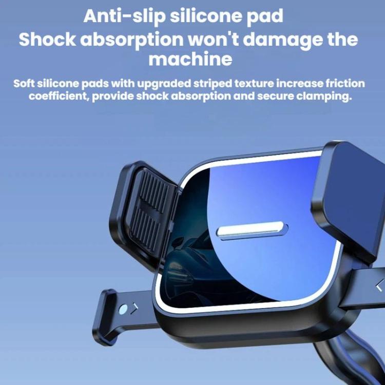 Car Navigation Air Vent Horizontal Vertical Phone Holder - Mirror-finish Model + Suction Cup