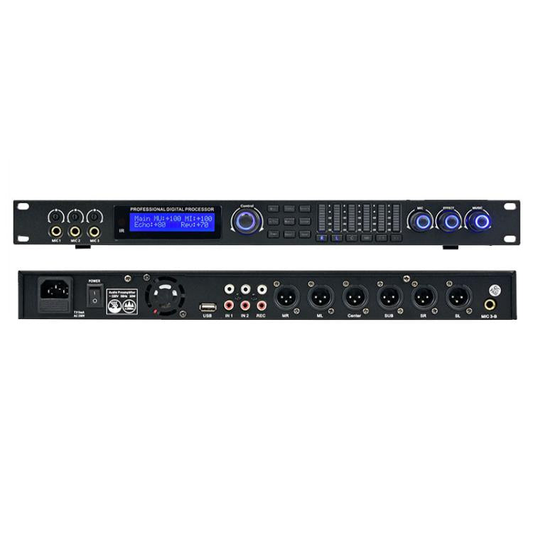 KX500 Preamp Effects DSP Vocal Audio Effects Processor UK Plug