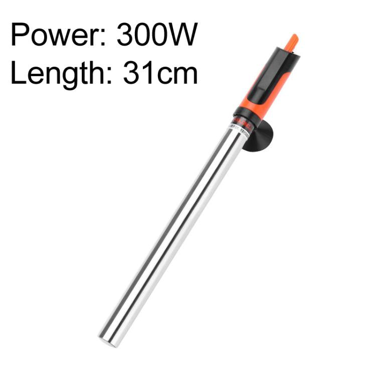 XL-99 300W Stainless Steel Aquarium Heater Automatic Temperature Control Submersible Fish Tank Heater - EU Plug