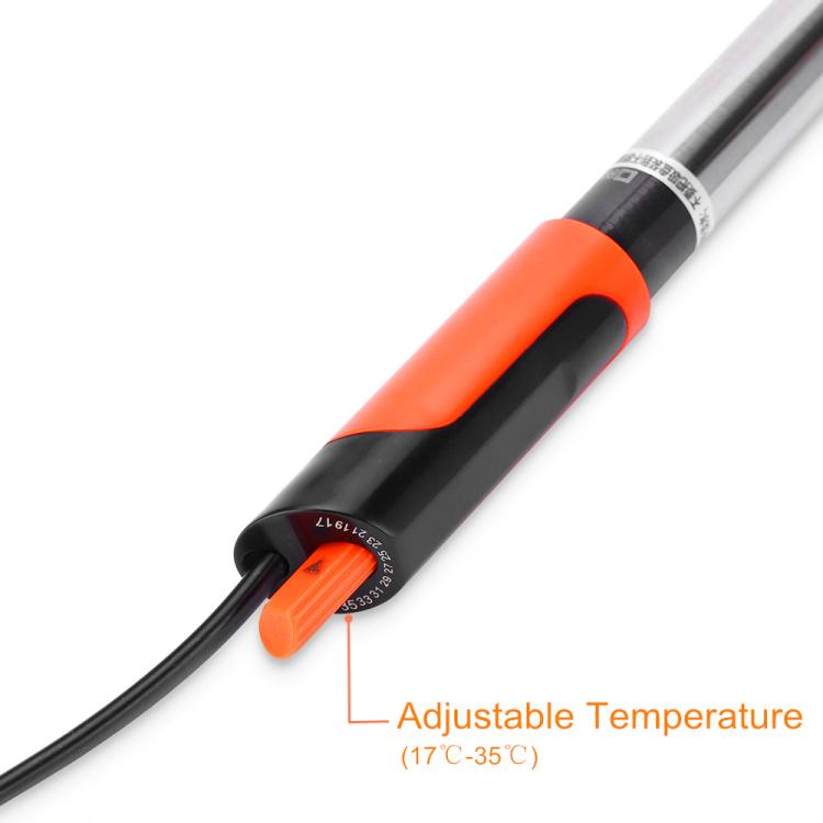 XL-99 100W Stainless Steel Aquarium Heater Automatic Temperature Control Submersible Fish Tank Heater - EU Plug