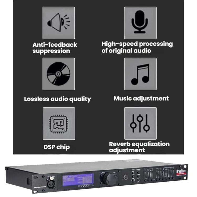 360 Audio Digital Processor KTV Stage Effects Processor AU Plug