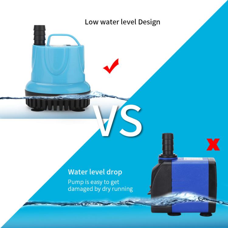 LH-805 105W Submersible Aquarium Water Pump with 360-degree Bottom Suction for Freshwater & Saltwater Tanks