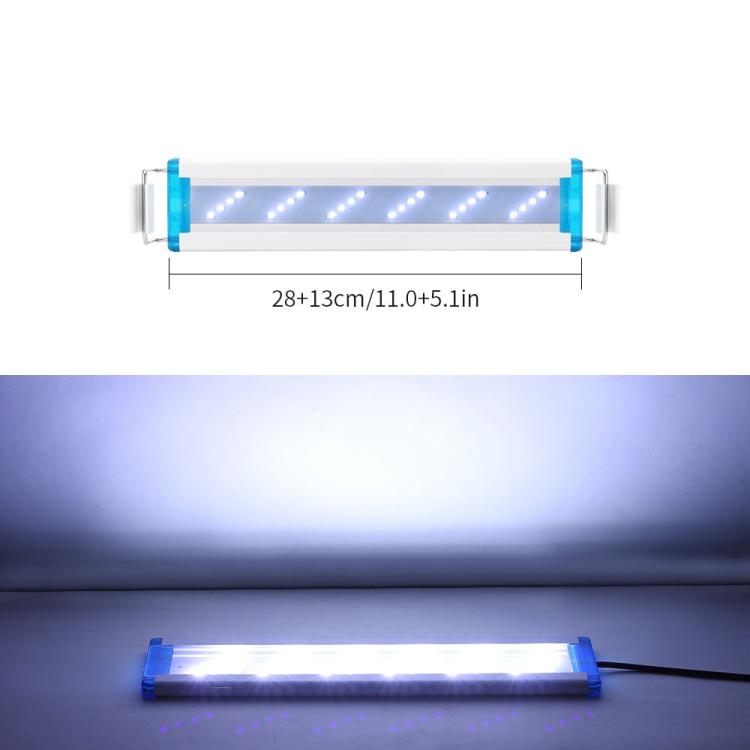 Ultra-Thin Aquarium LED Light With 4 Rows Of 5730 LEDs  28cm White Light