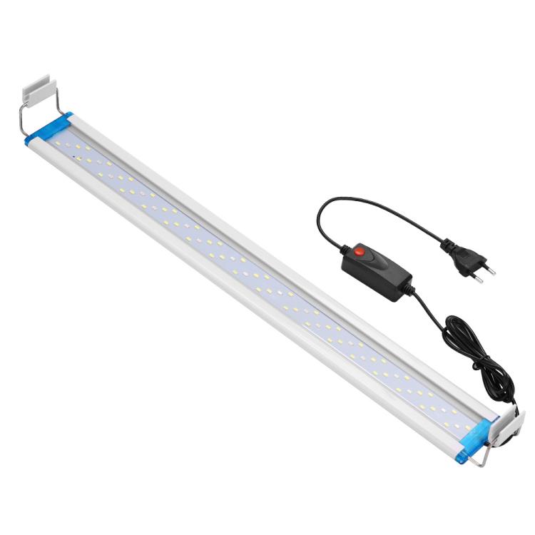Ultra-Thin Aquarium LED Light With 4 Rows Of 5730 LEDs 28cm Blue+White Light