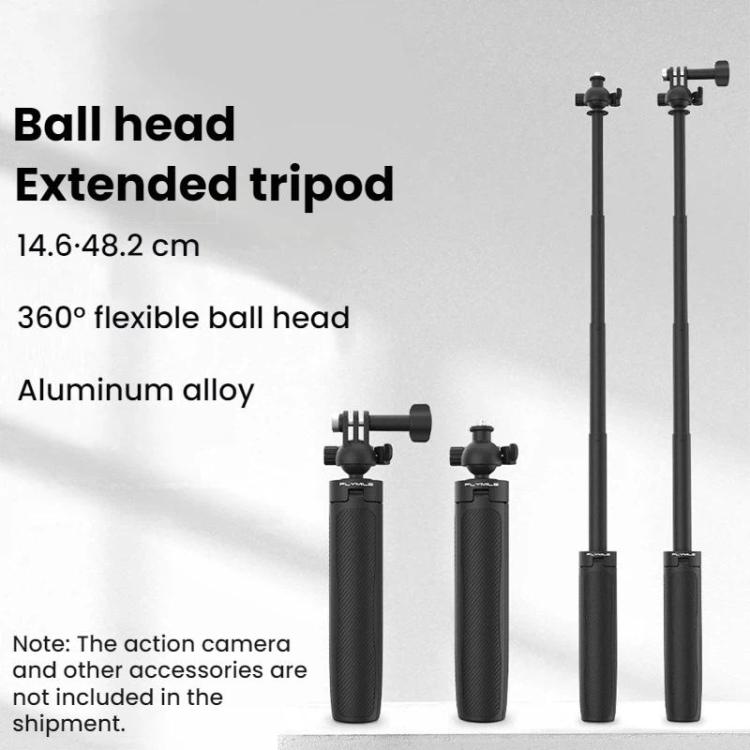 Flymile For DJI / GoPro / Insta360 Selfie Sticks Extension Tripods