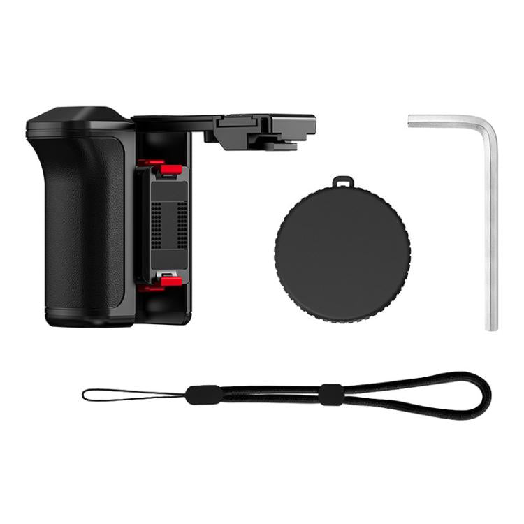 Flymile For DJI Osmo Action 5 Pro / 4 / 3 Camera Cage Handle With Magnetic Quick-Release Base - With Quick Release