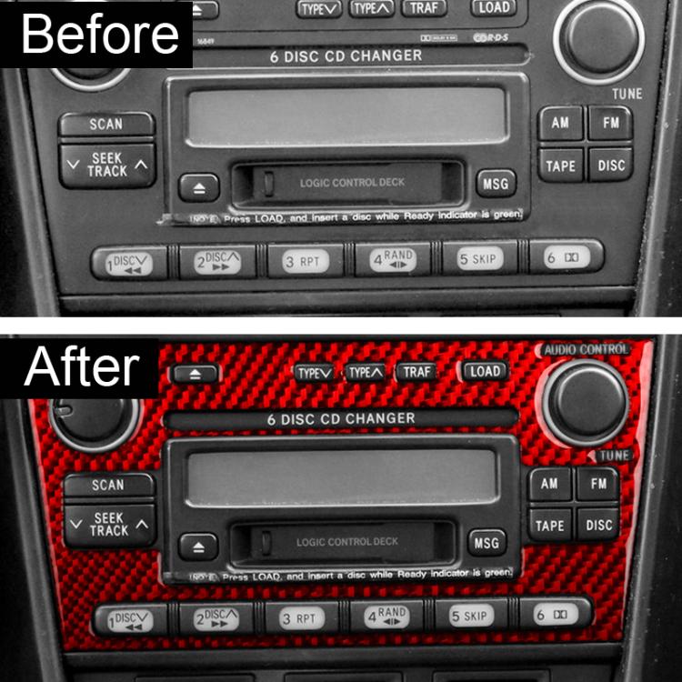 For 1999-2005 LEXUS IS300 Left-Hand Drive Radio Panel Sticker Type A