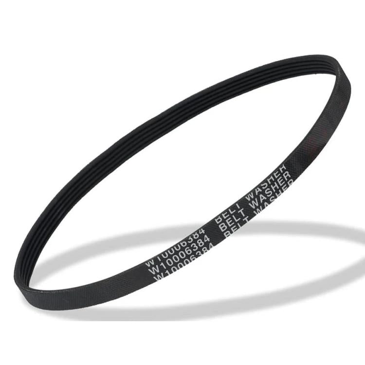 W10006384 Rubber Multi-V Elastic Belt Replacement for Whirlpool Washing Machines