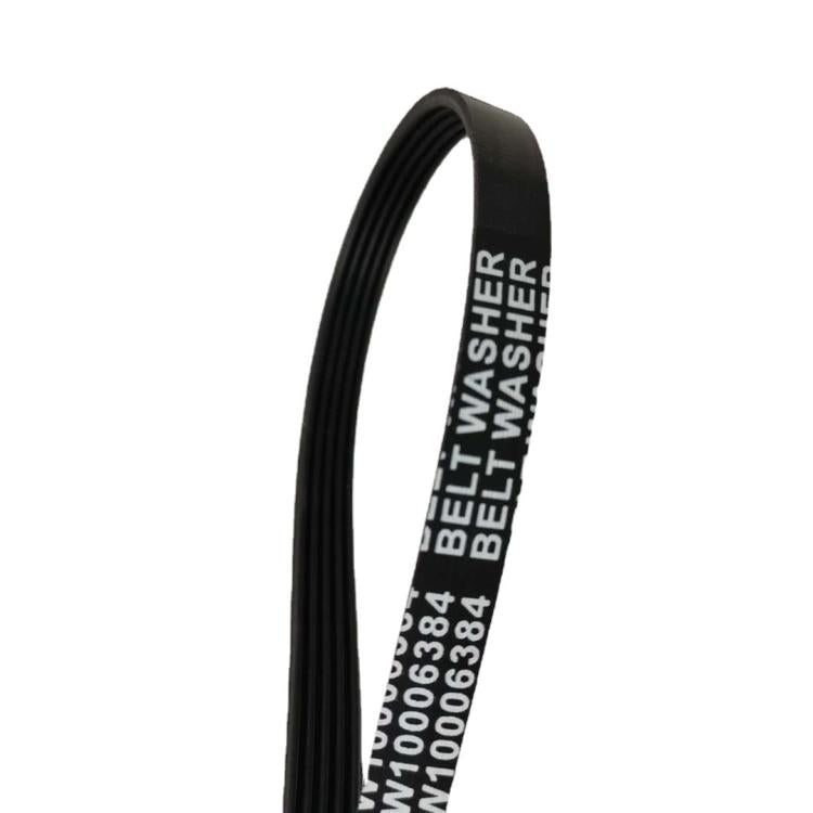 W10006384 Rubber Multi-V Elastic Belt Replacement for Whirlpool Washing Machines