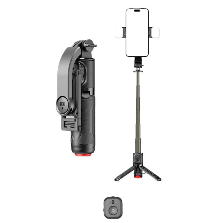TT21 Remote Control Selfie Stick Portable Phone Shooting Tripod For Photography & Video, Spec: Without Light