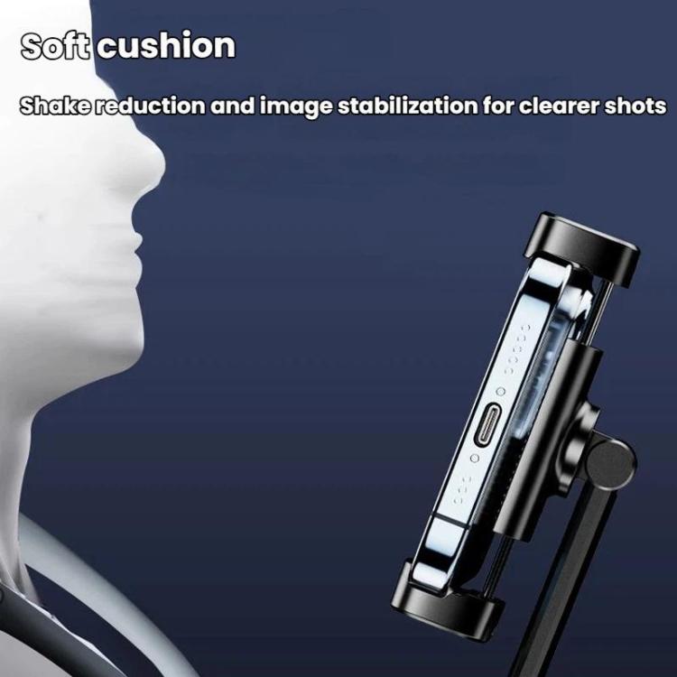 SCS-NH001 First Person View Neck & Chest Phone Mount Anti-Shake Hands-Free Holder For Shooting - Black