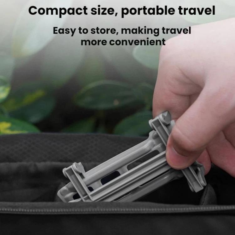 For DJI Neo 2 BRDRC Drone Foldable Height-Increasing Protective Landing Gear - Gray