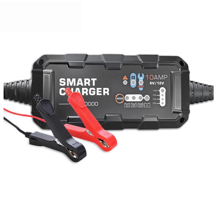 110V Eight-Stage Intelligent Motorcycle Lithium Battery Charger - F10000