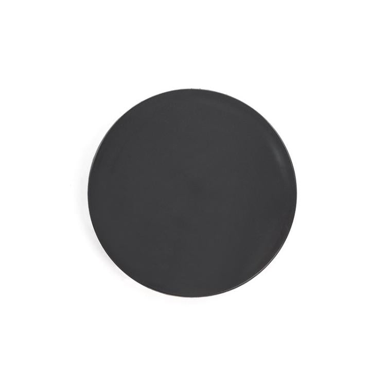 4pcs /Set 55mm Outer Diameter Blank Modified Wheel Hub Center Caps - Black