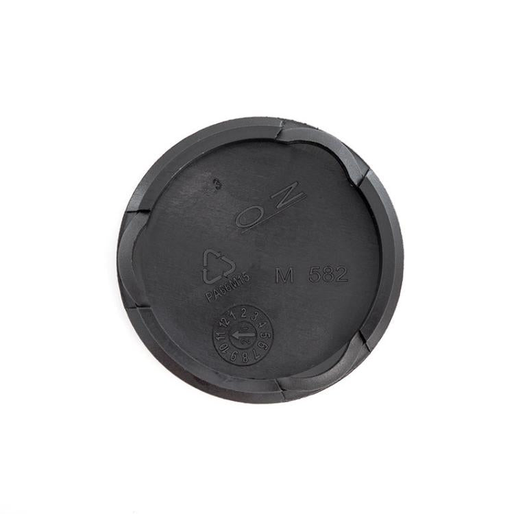 4pcs /Set 55mm Outer Diameter Blank Modified Wheel Hub Center Caps - Black