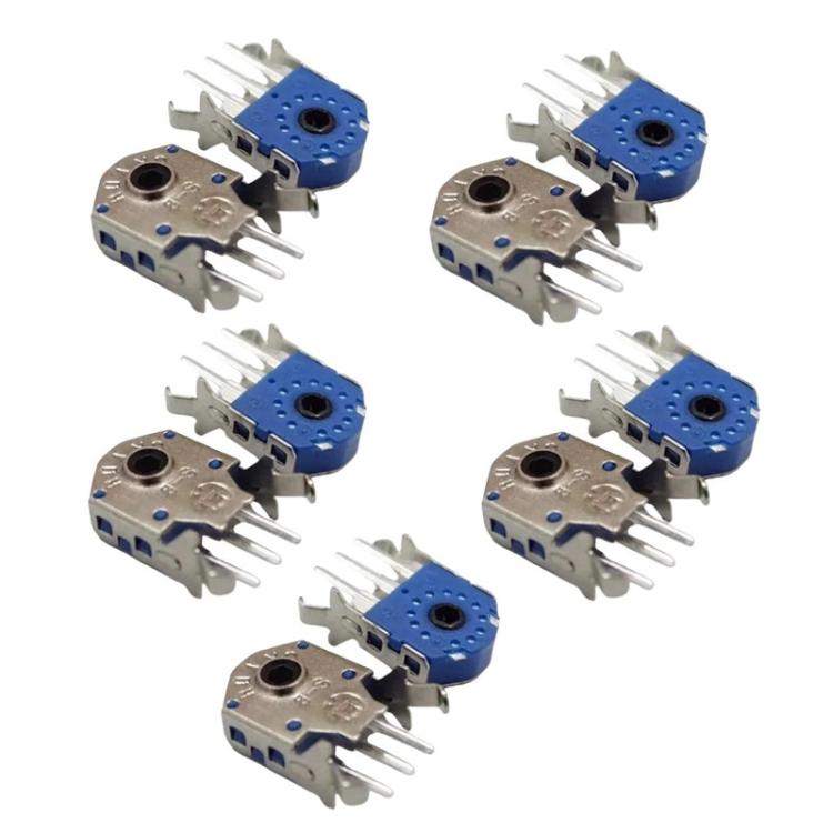 10pcs Mouse Wheel Encoder, Spec: Blue Core 8mm