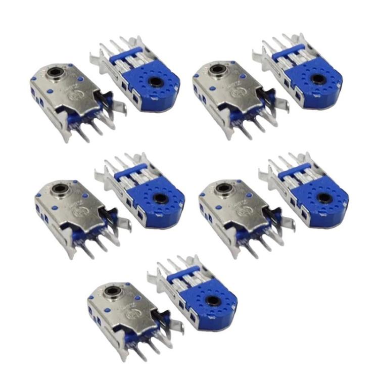 10pcs Mouse Wheel Encoder, Spec: Blue Core 12mm