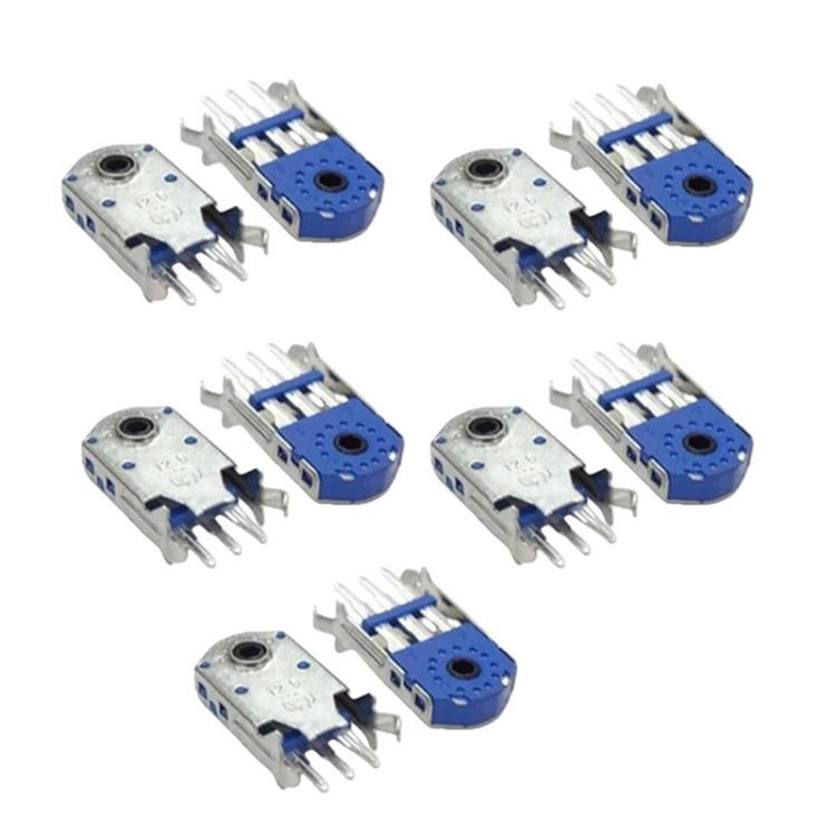 10pcs Mouse Wheel Encoder, Spec: Blue Core 12.6mm