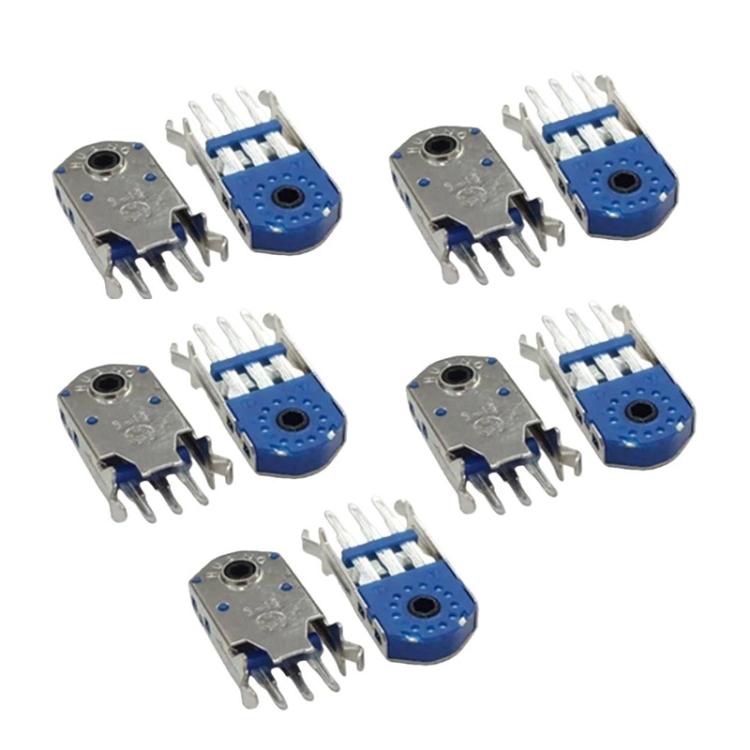 10pcs Mouse Wheel Encoder, Spec: Blue Core 13mm