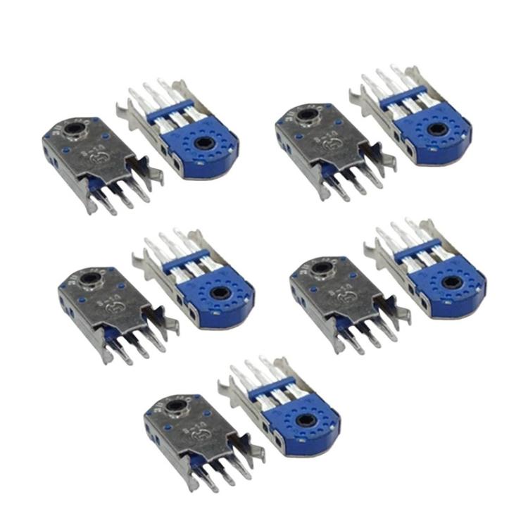 10pcs Mouse Wheel Encoder, Spec: Blue Core 14mm