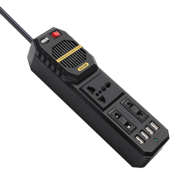BYGD 200W 12V To 220V Mini Car Power Inverter - E8981