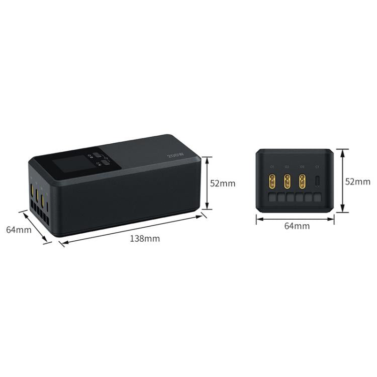 For DJI Air 3 / 3S LKTOP UC342 200W 3-Channel Charger Aerial Photography Charging Butler EU Plug