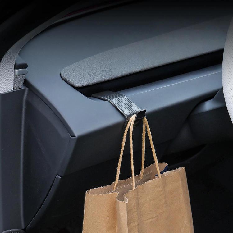 For Tesla Model Y Juniper / Model 3 Highland Dashboard Hook - Black