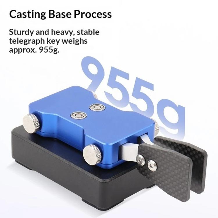 3.5mm Audio Dual-paddle Automatic Key Shortwave Radio Morse Code