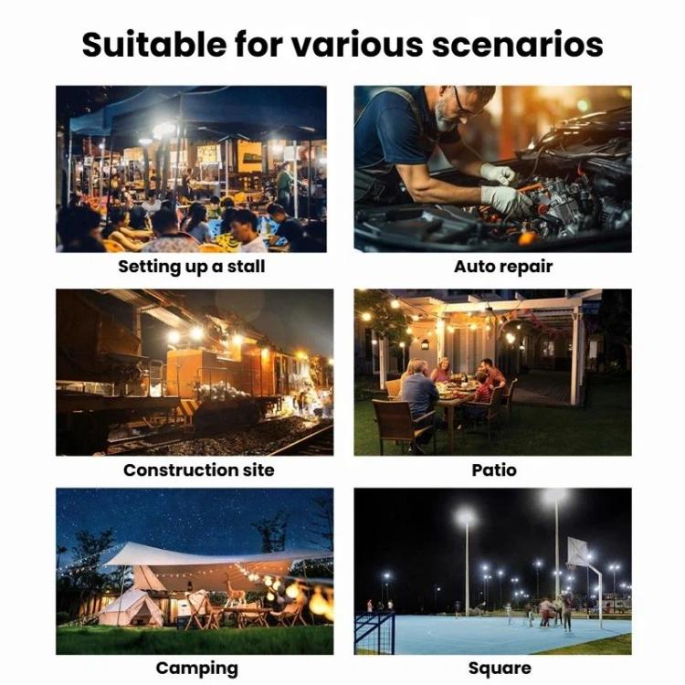 SMILING SHARK LY-8330 Outdoor Rechargeable Magnetic LED Mosquito Repellent Light Emergency Lamp For Market Stall, Spec: 5A
