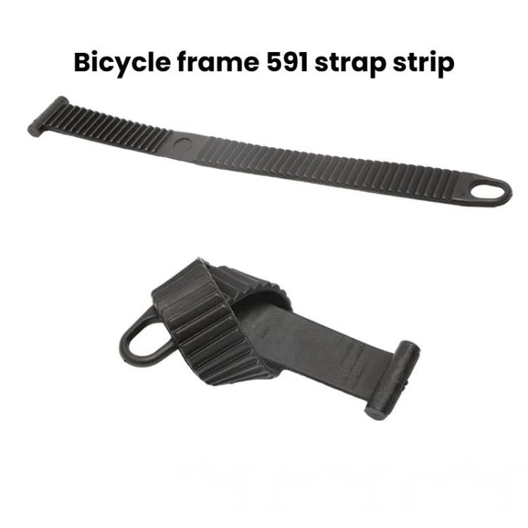 For Bike Rack 591 Strap Frame Fixing Band - Black