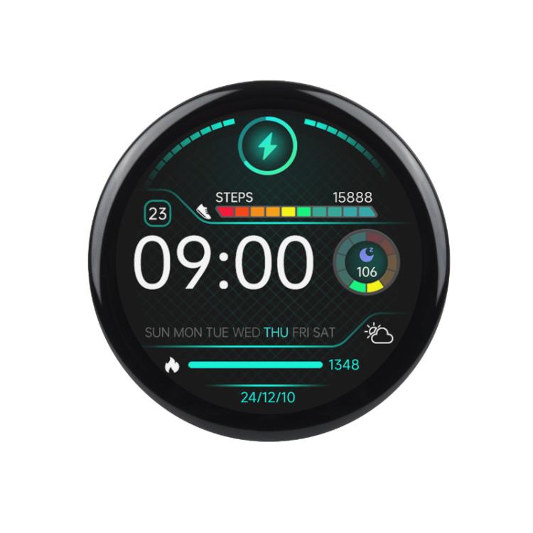 WAVESHARE RP2350 High-Performance Microcontroller Development Board Features 1.46-Inch Round Touchscreen Display - With Cover Glass