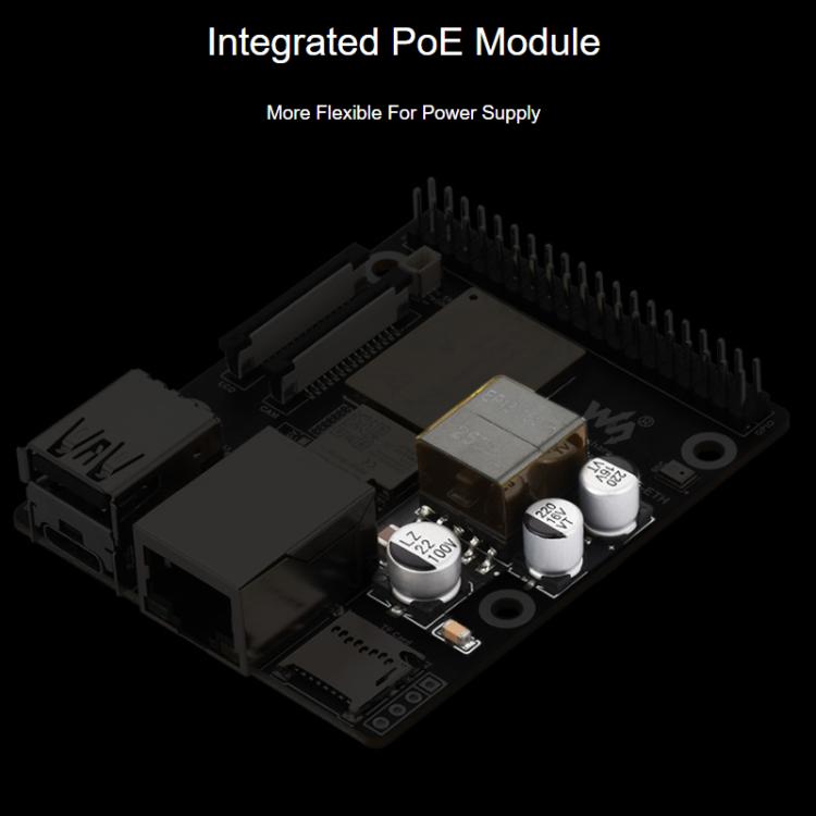 WAVESHARE ESP32-P4-WIFI6-POE-ETH Development Board Supports Power Over Ethernet  - PoE - Package C