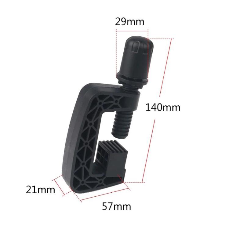 For Logitech G25 / G27 / G29 / G920 / G923 Gaming Steering Wheel Mount Clamp - Black