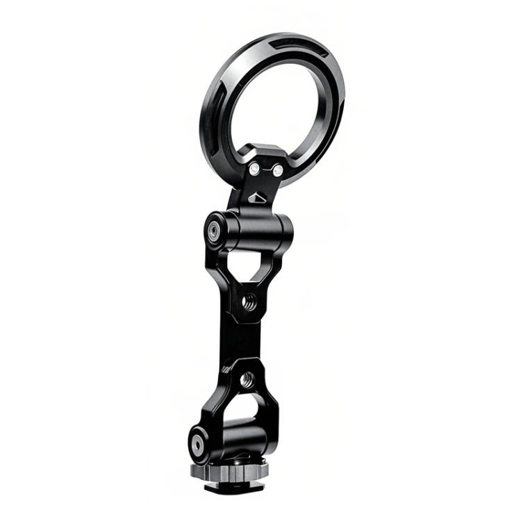 Cold Shoe Magnetic Folding Phone Holder Camera Horizontal Vertical Shooting Live Streaming Photography Stand - Alloy