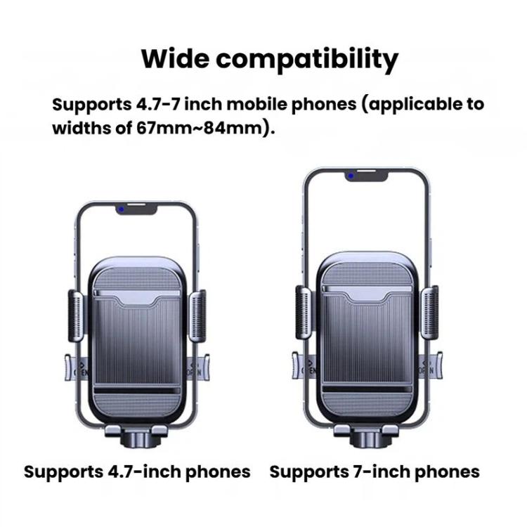 XY-106 Motorcycle Bike Shockproof Anti-Slip Phone Mount Rotatable Navigation Holder For Riders, Style: Rearview Mirror