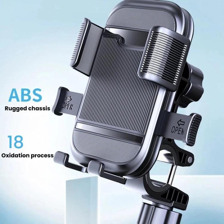 XY-106 Motorcycle Bike Shockproof Anti-Slip Phone Mount Rotatable Navigation Holder For Riders, Style: Rearview Mirror