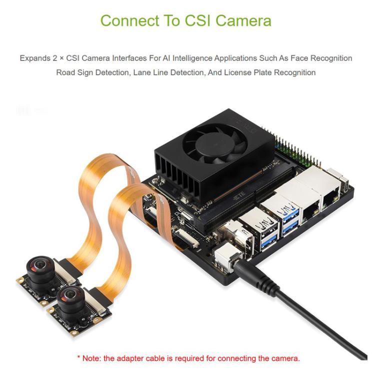 WAVESHARE For Jetson Orin Nano / NX Super Dual Ethernet Base Board