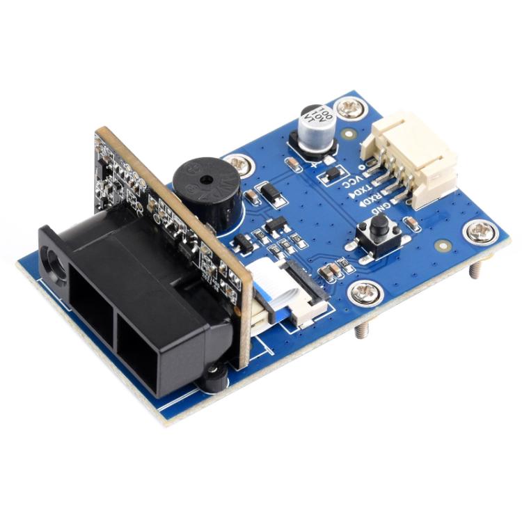 WAVESHARE Barcode QR Code Scanning Module Type E Metal Casing DPM Code Reading Onboard USB UART Dual Interfaces - 32387