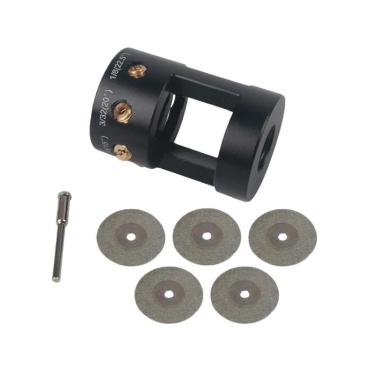 Tungsten Electrode Grinder Head Welding Auxiliary Tool, Spec: Dual Column