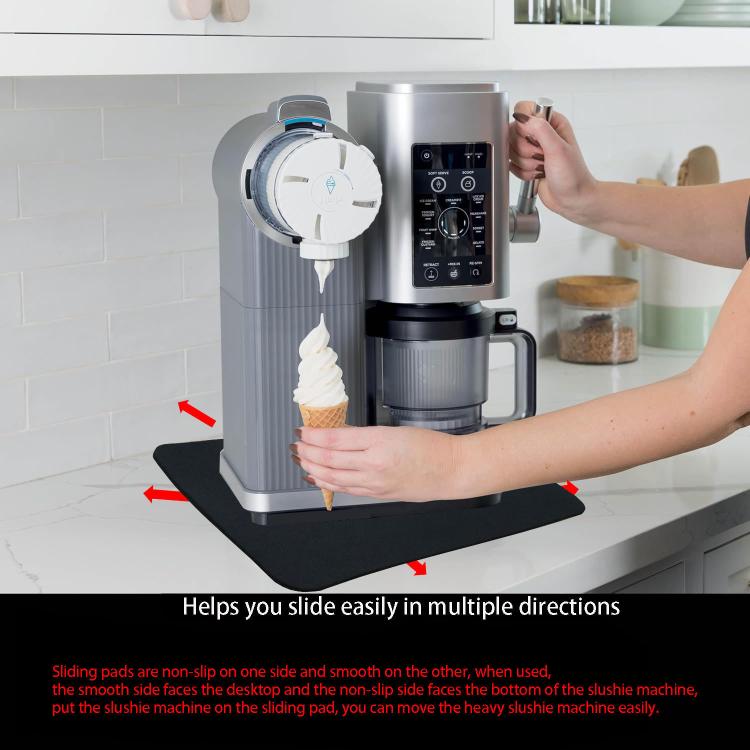 For Ninja NC701  Slushie Machine Dual-Side Non-Slip Rubber Moving Pad
