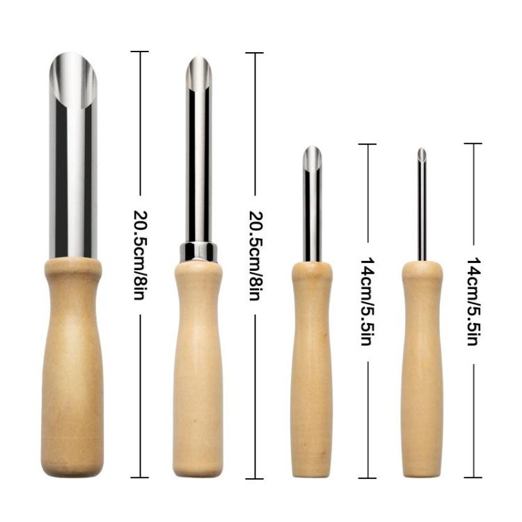 9pcs Pottery Tools Nanatsuhon Detail Needles Stone Clay Sculpting Punch