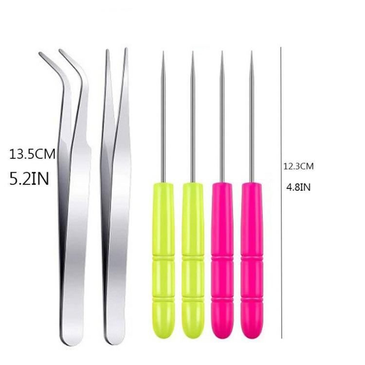 25pcs Pottery Tools Clay Sculpting Knife Tweezers Paint Brushes Detail Needles
