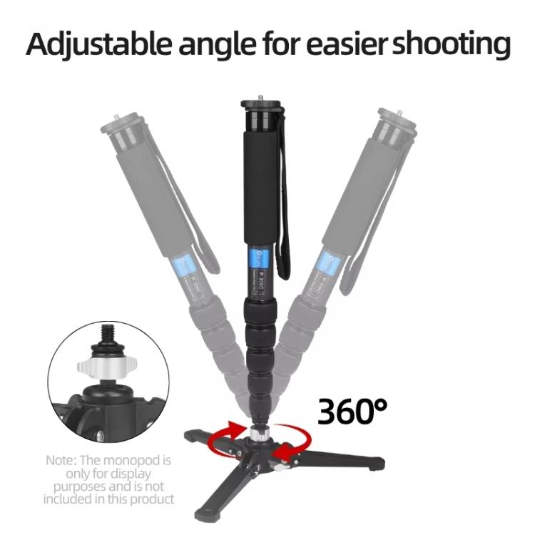 BEXIN ST-1 Monopod Base Tripod Support Portable Camera Stand Tripod Stand